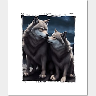 Wolves Posters and Art